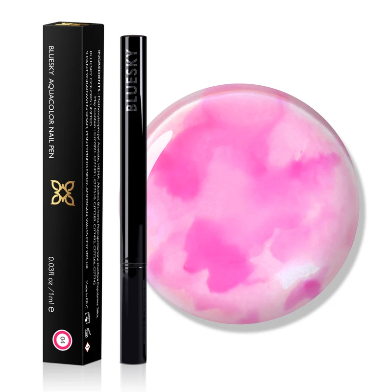 BLUESKY Aquacolor Nail Pen 04 Pink