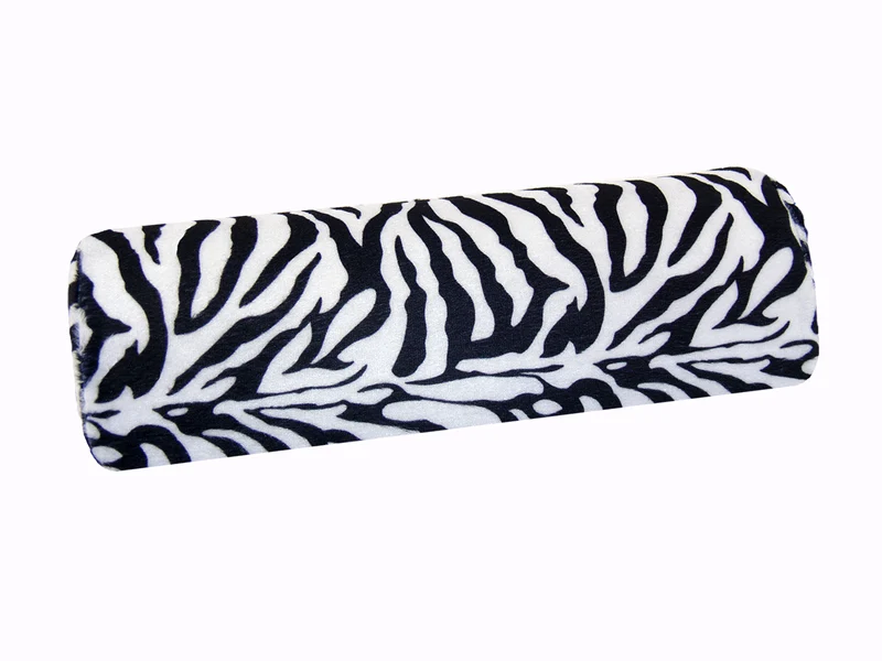 Handauflage aus Velour Zebra Design