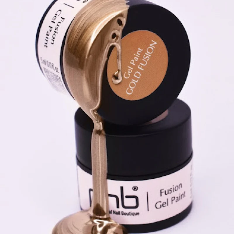 PNB Gold Fusion metallic gel nail polish