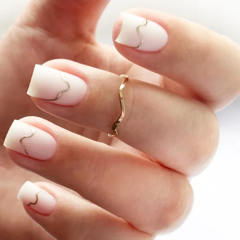 PNB Gold Fusion metallic gel nail polish