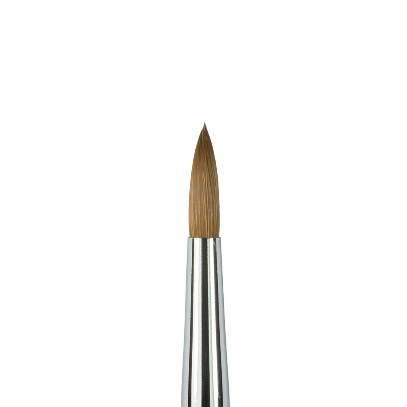 Profi Studio Gel Pinsel Kolinsky runde Form Gr. 4