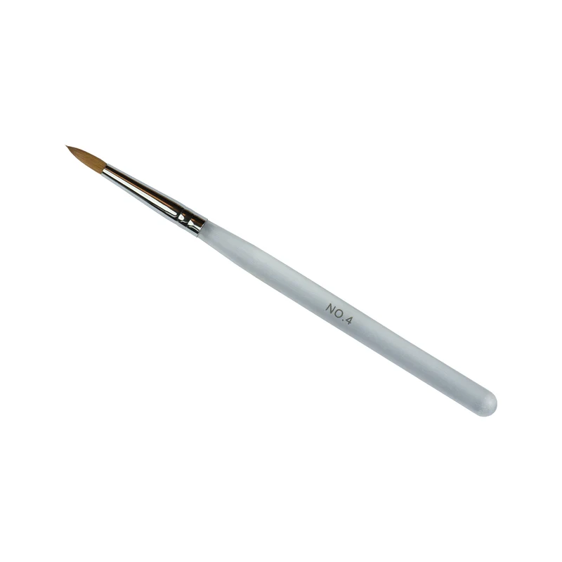 Profi Studio Gel Pinsel Kolinsky runde Form Gr. 4