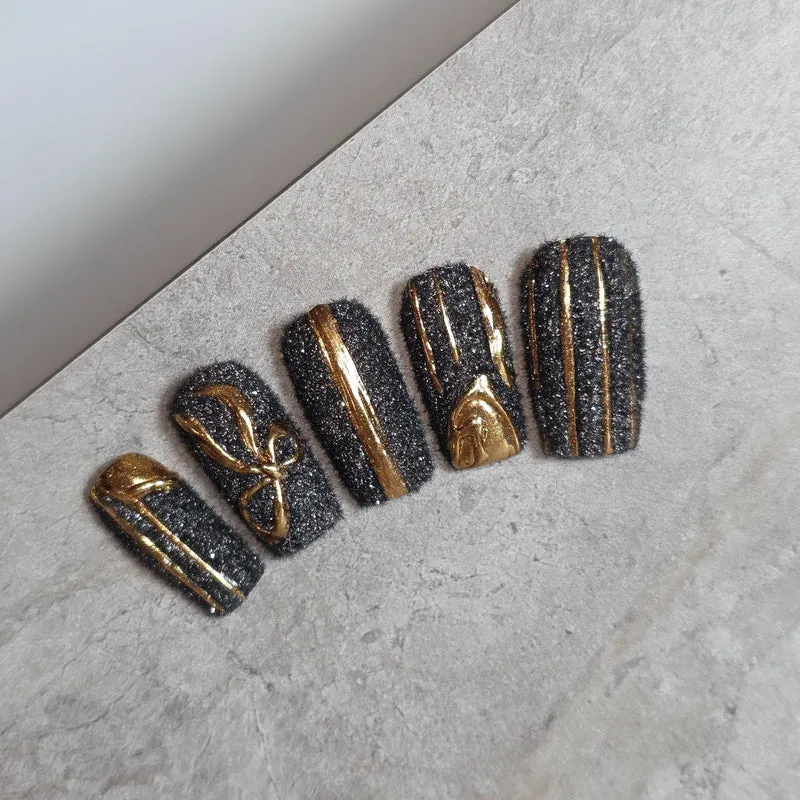 Kokoist Pushu Pushu FLUFFY 06 Black Glitter
