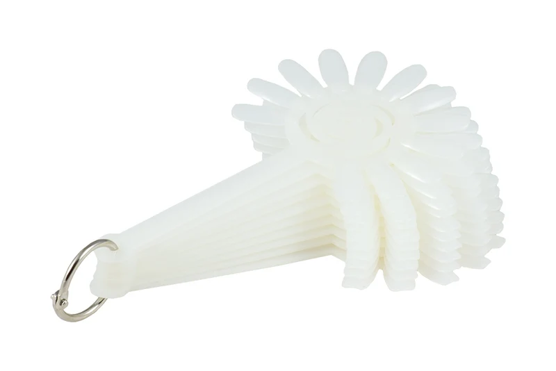 Nailart Musterfächer Blumenform 120 Tips mit Ring