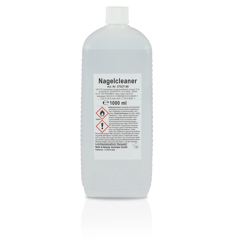 Nagel Cleaner 1000ml+Zelletten 2x500 Tupfer