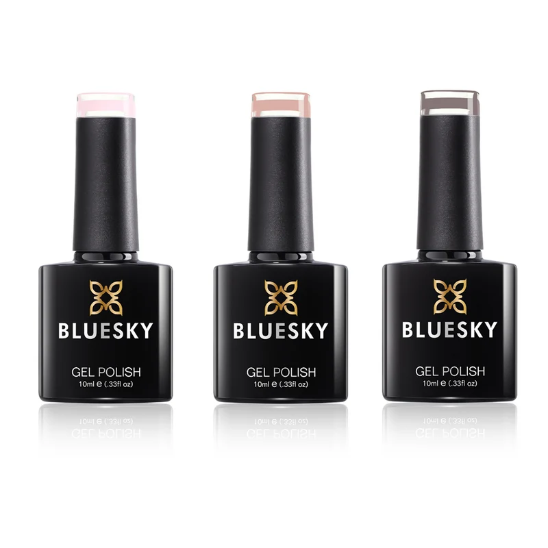 BLUESKY Nude Natural Set: Au Naturel, Blindfold, Taupe