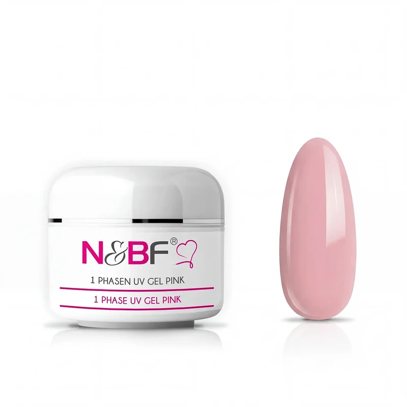 1-Phasen UV Gel pink milchig dickviskos 5ml