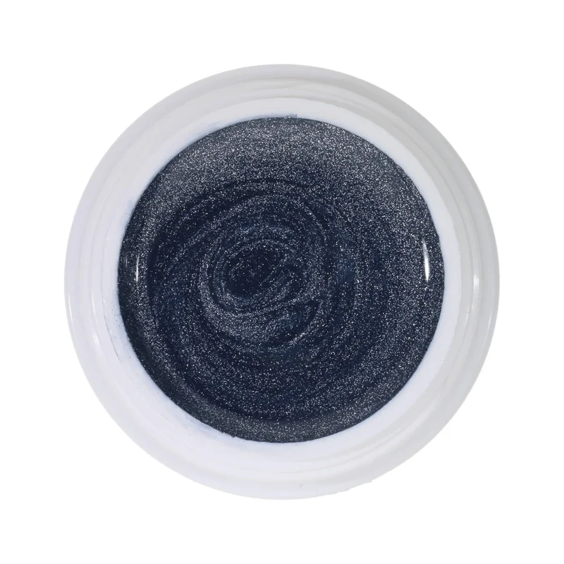 #1007 Effekt Farbgel – Metallic Schwarz Silber – 5ml