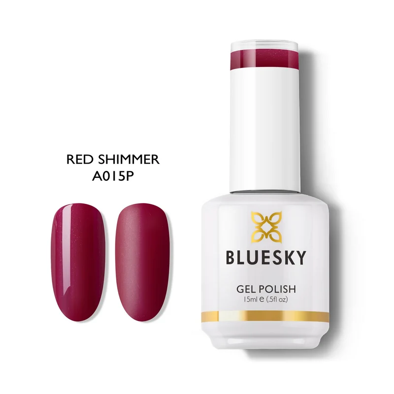 BLUESKY A015 Red Shimmer 15ml