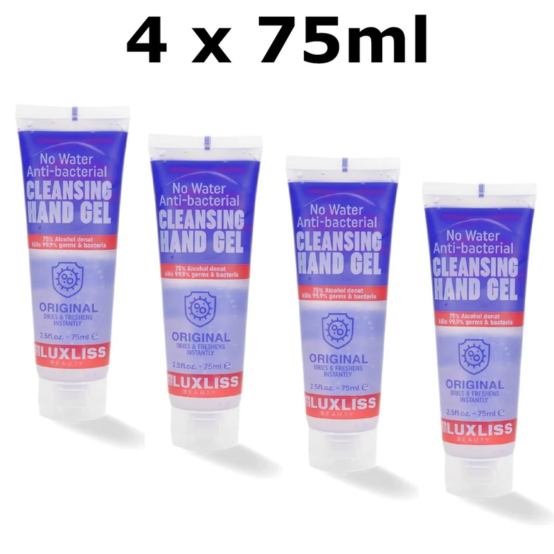 4 x 75ml LuxLiss Desinfektionsmittel