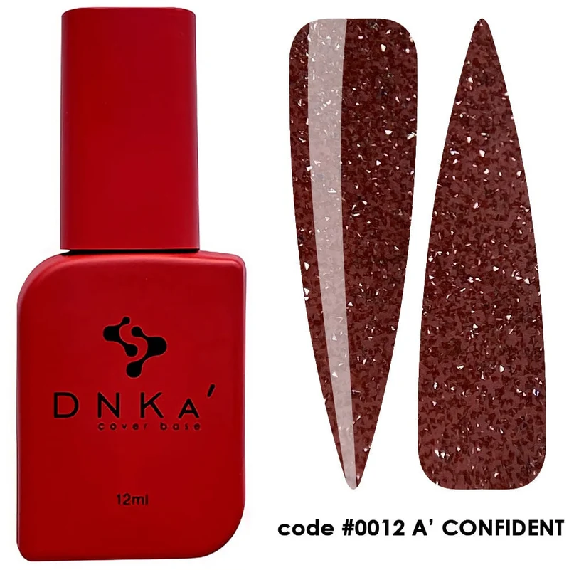 0012A Confident - Cover Base Coat FLASH ON 12ml DNKa
