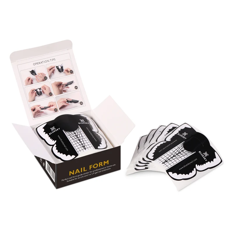 BLUESKY Nagel Schablone 100er