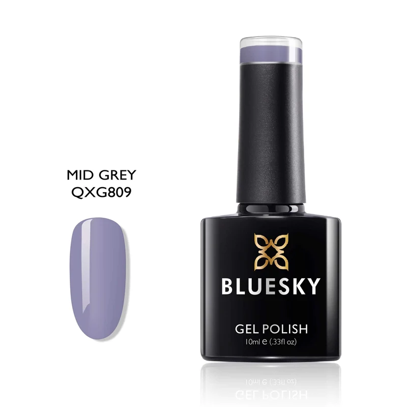 BLUESKY Black and White Set: 5 UV Lacke zum Preis von 4