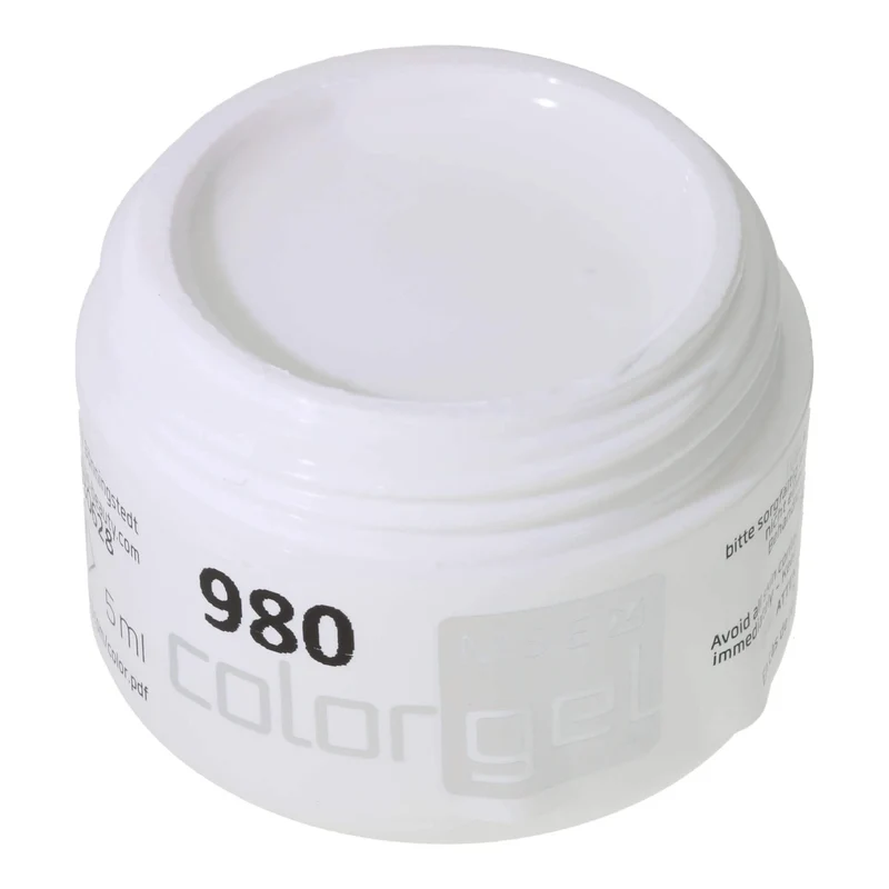 #980 PURE Farbgel 5ml Polarweiß