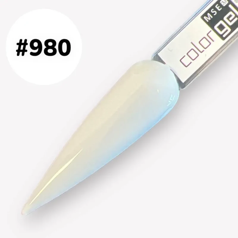 #980 PURE Farbgel 5ml Polarweiß