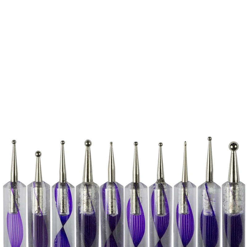 Nailart Dotting Pen Lila 5er Set