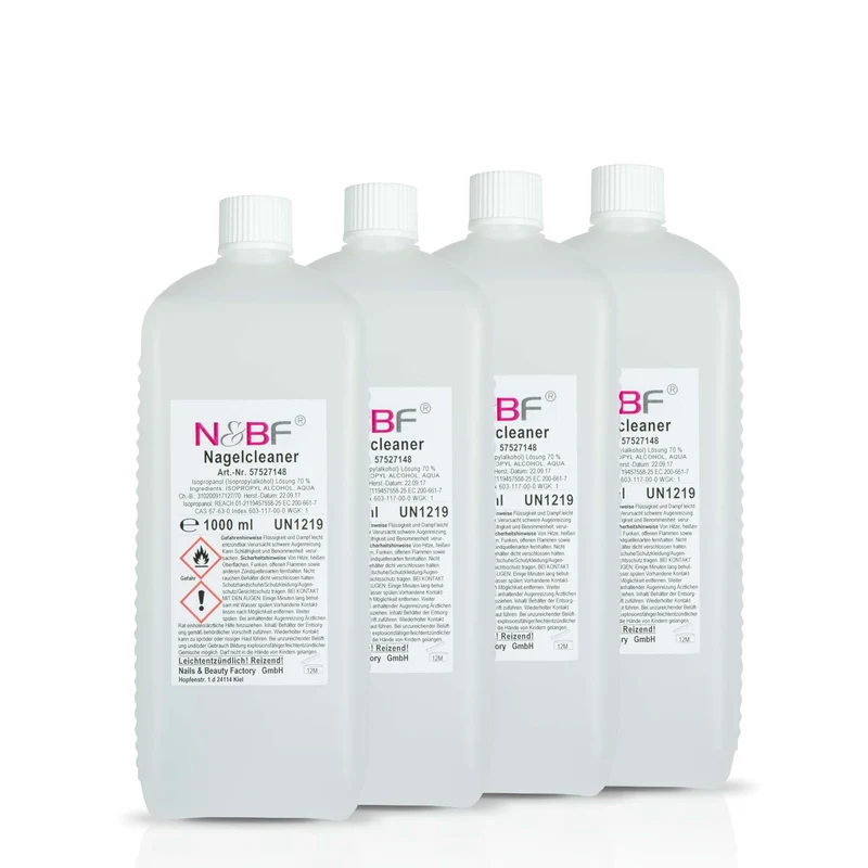 Nagel Cleaner 1000ml 4er Set