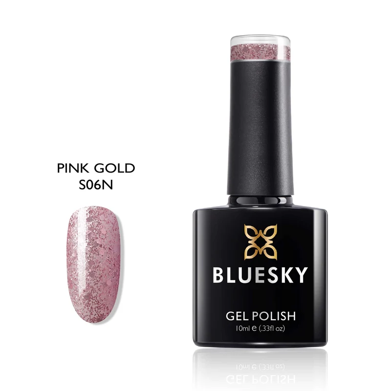 BLUESKY Glamerous Glitter Set: 6 UV Lacke zum Preis von 5