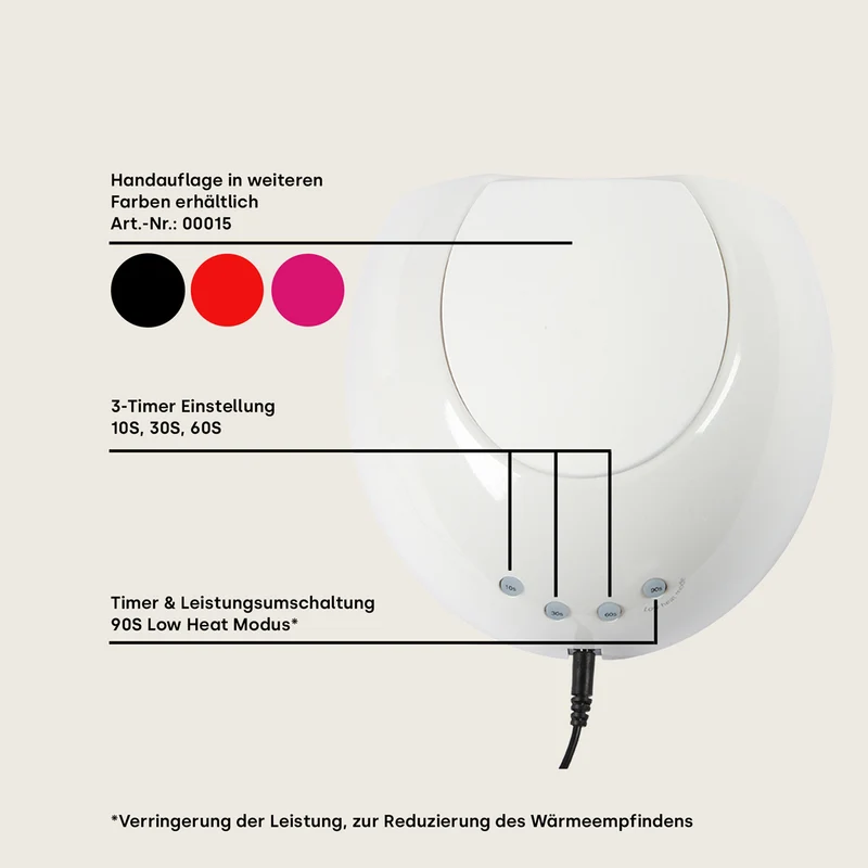emmi Dome UV LED Nagellampe 2er Set