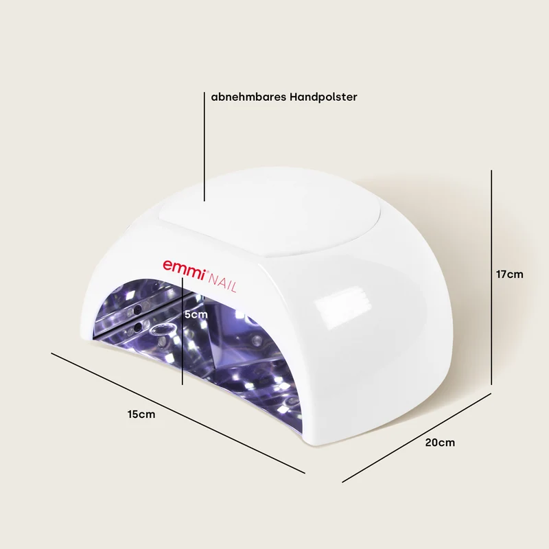 emmi Dome UV LED Nagellampe 2er Set