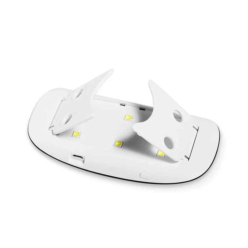 Bluesky Mini-UV/LED-Travel-Nagellampe, 6 W (Gel-Nagellampe für Gel-Nagellack)