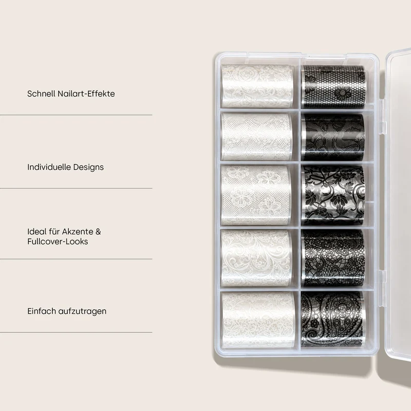 Transferfolie "Lace Elegance" 10 Rollen