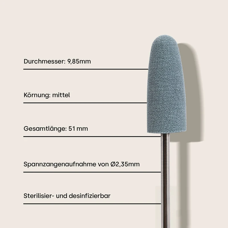 Nagelfräser Polier Bit mittel