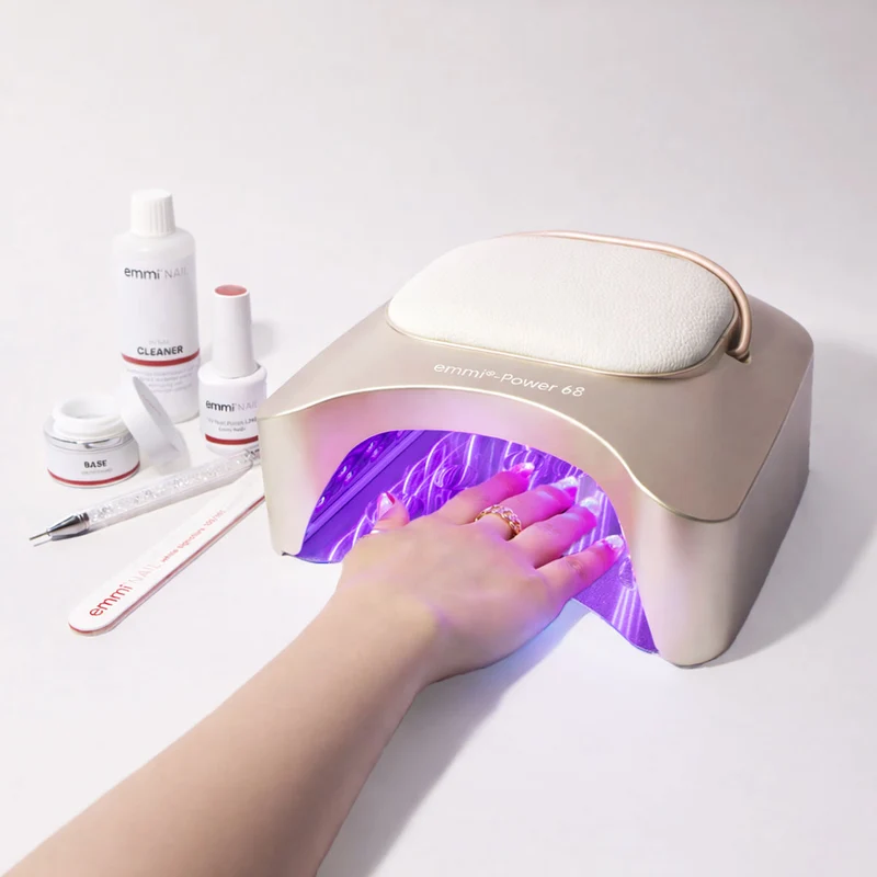 emmi Power 68 UV LED Nagellampe gold Akku