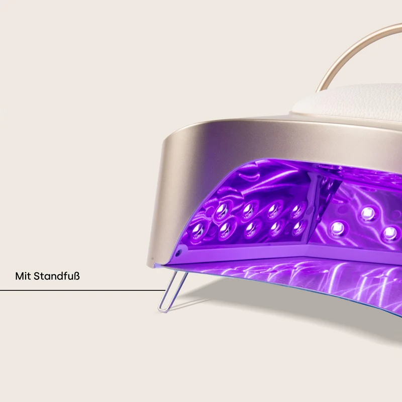 emmi Power 68 UV LED Nagellampe gold Akku