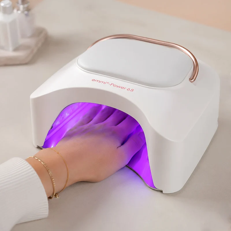 emmi Power 68 UV LED Nagellampe white Akku