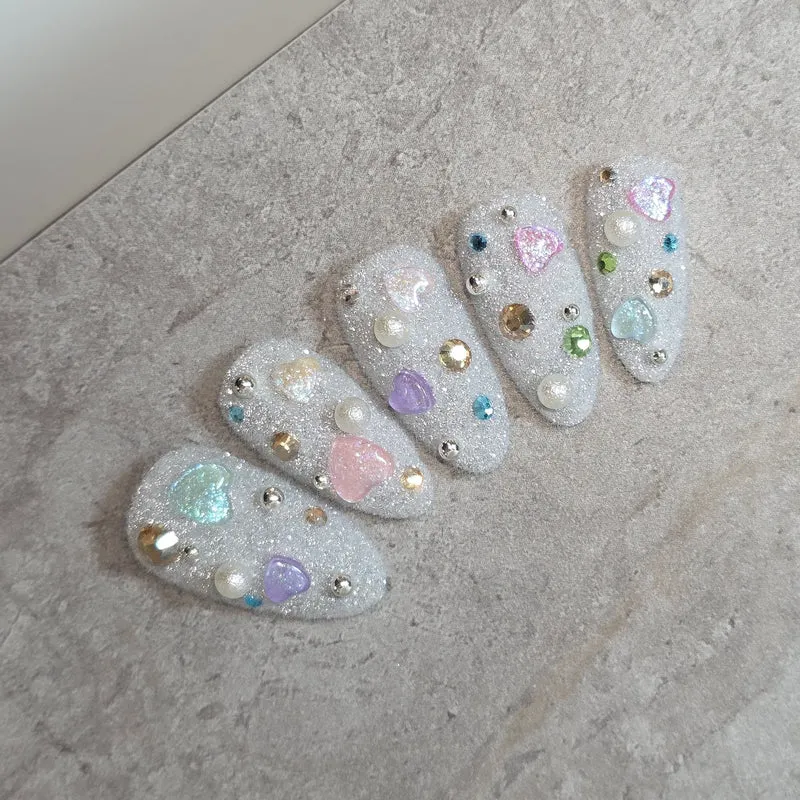 Kokoist Pushu Pushu FLUFFY 07 White Glitter