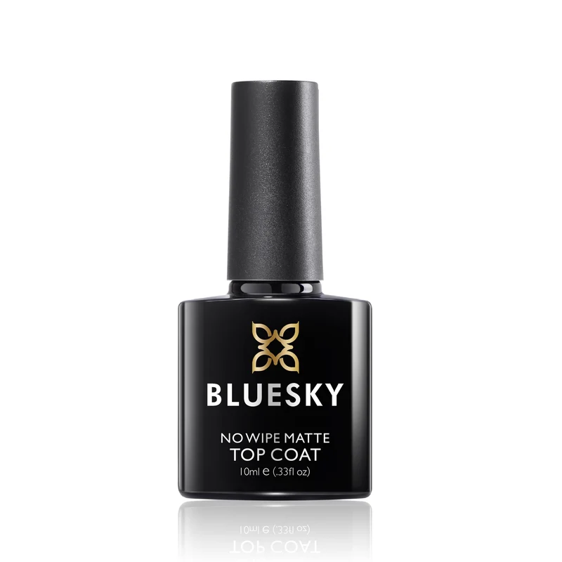 BLUESKY No Wipe Matte Top Coat, 10ml
