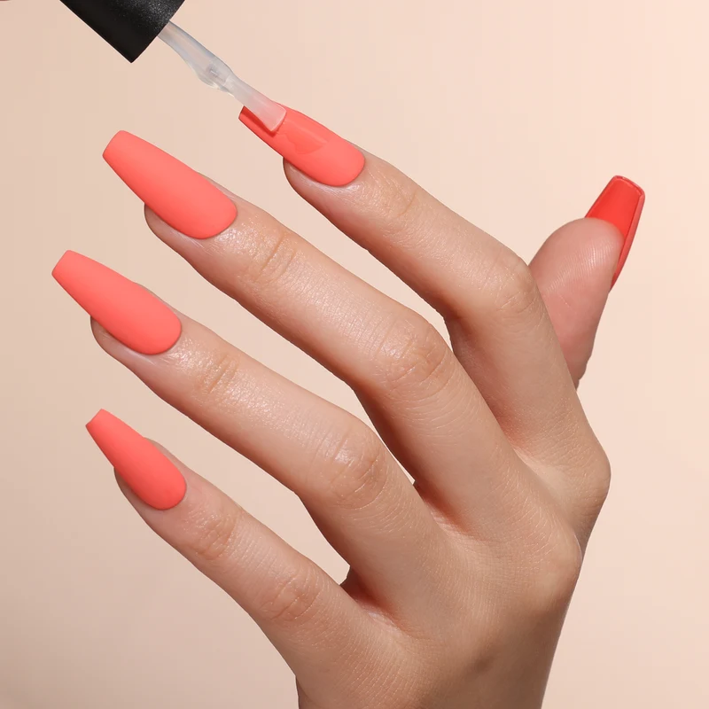 BLUESKY No Wipe Matte Top Coat, 10ml