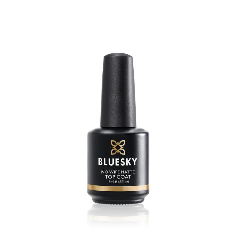 BLUESKY No Wipe Matte Top Coat, 15ml