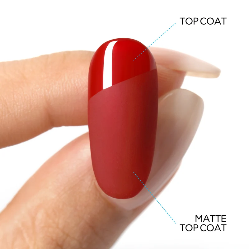 BLUESKY No Wipe Matte Top Coat, 15ml