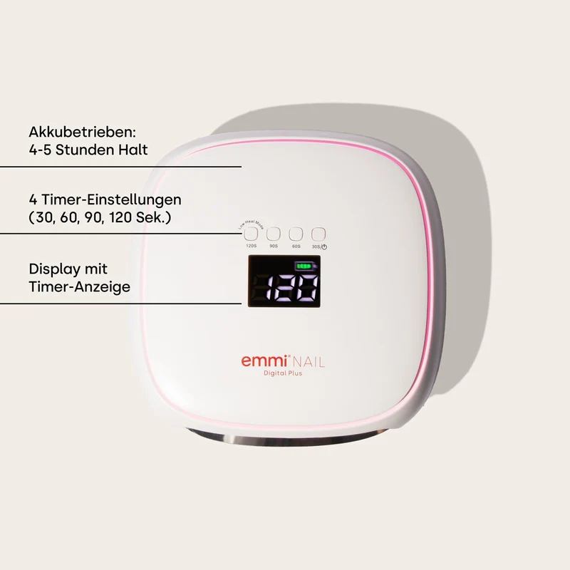 Digital Plus LED Nagellampe Akku