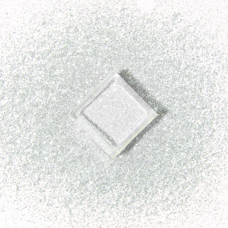 Bio Glitterpuder weiß