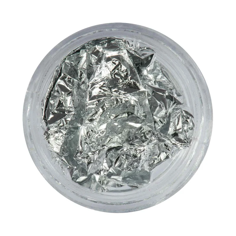 Nailart Folie Silber Dose hauchdünn