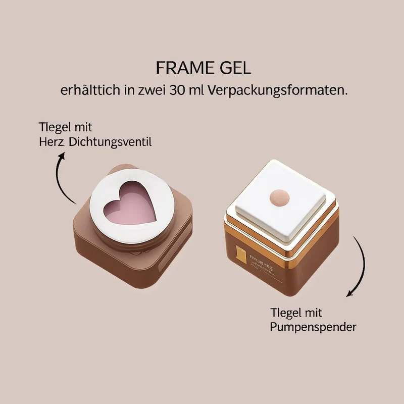 PINK BLONDE Frame Gel NO FILE 30ml HEYLOVE