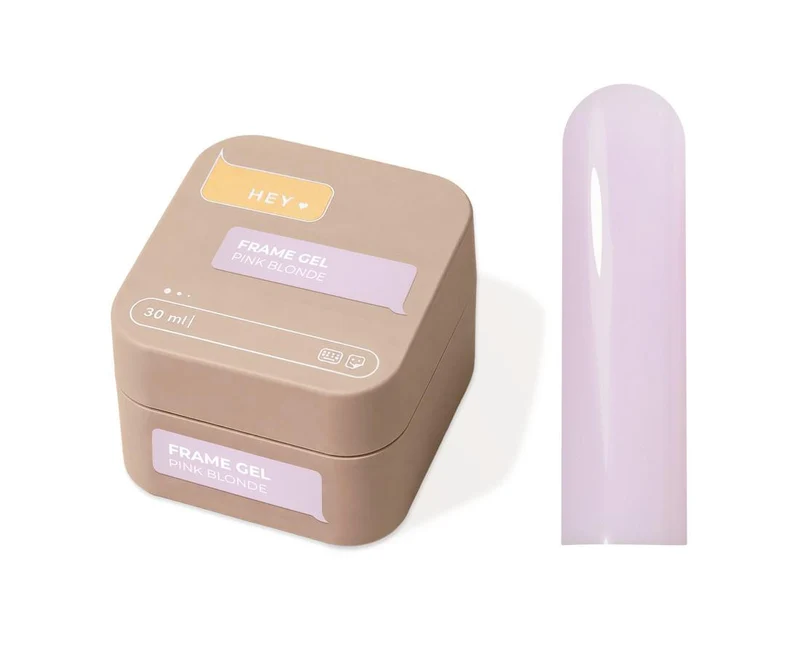 PINK BLONDE Frame Gel NO FILE 30ml HEYLOVE