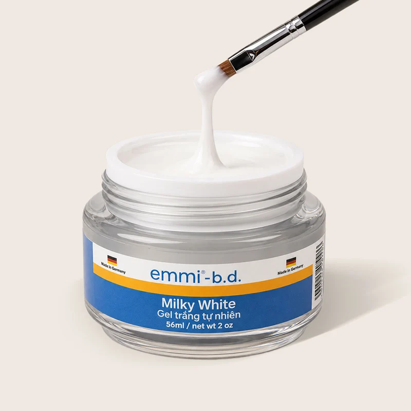 emmi-B.D. UV LED Hard Gel Builder Gel Milky White 56ml