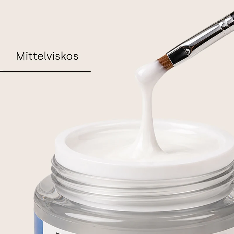 emmi-B.D. UV LED Hard Gel Builder Gel Milky White 56ml
