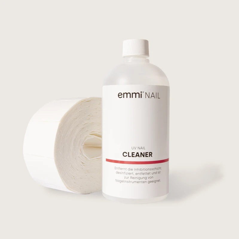 emmi-nail Zelletten 500Stk. + Cleaner 500ml Set