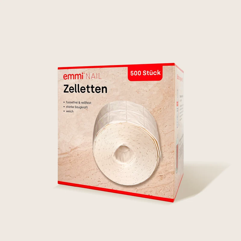 emmi-nail Zelletten 500Stk. + Cleaner 500ml Set