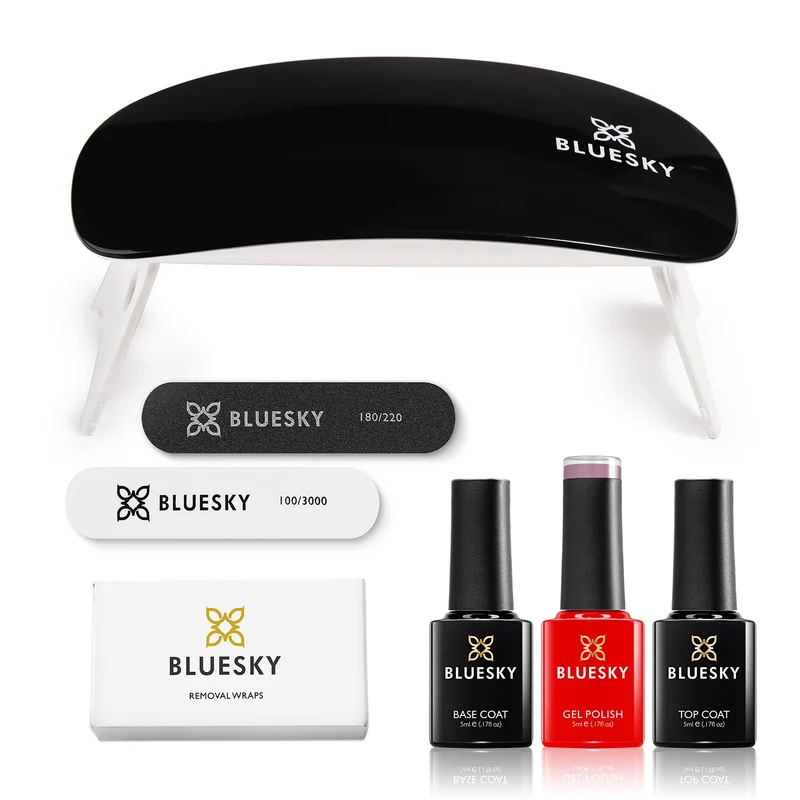 BLUESKY UV/Gel Mini Starter Kit Pink