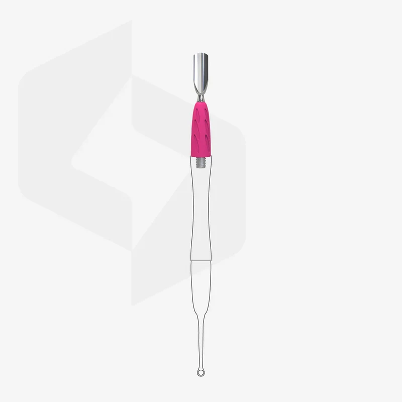 Staleks Arbeitsteil des Pushers Combo UNIQ 16 abgerundeter schmaler Pusher
