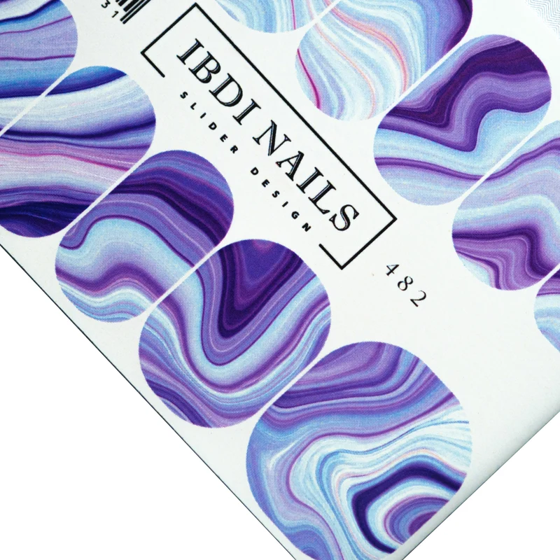 IBDI Watercolor nail decals / sliders