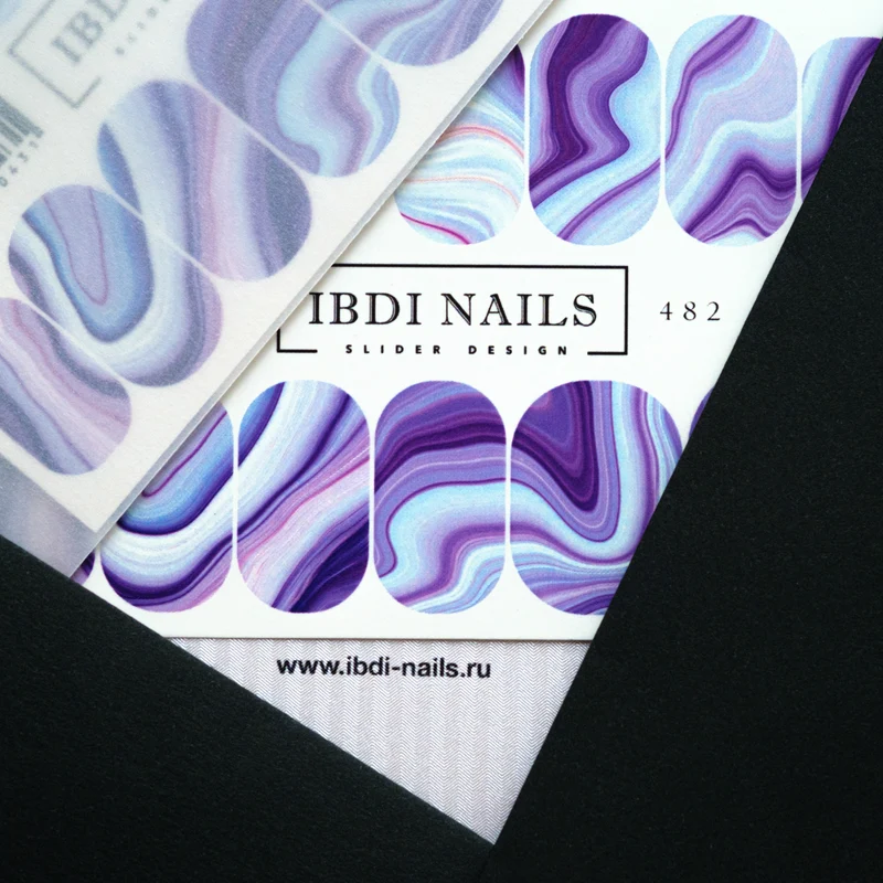 IBDI Watercolor nail decals / sliders