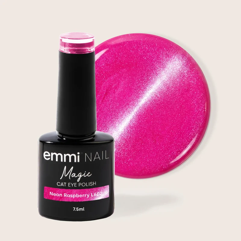 emmi Shellac UV-Lack Cat Eye Neon Raspberry 7,5ml | L602
