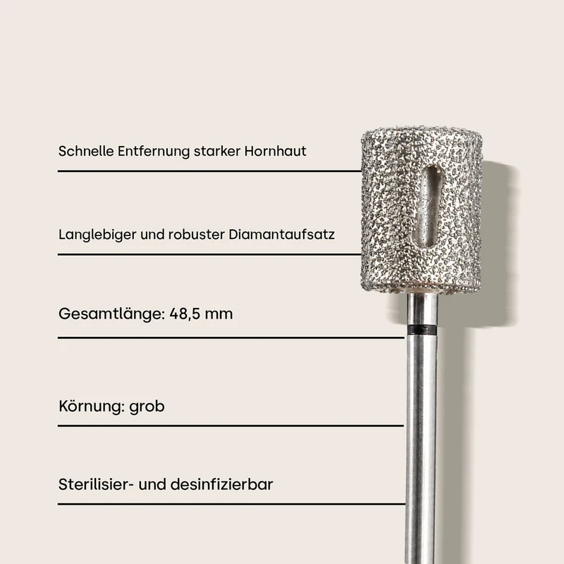Hornhaut-Schleifer, grob